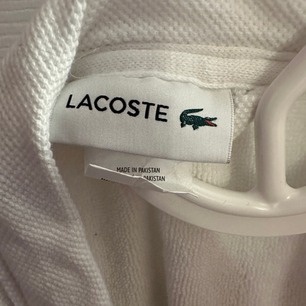 Lacoste White Polo Shirt